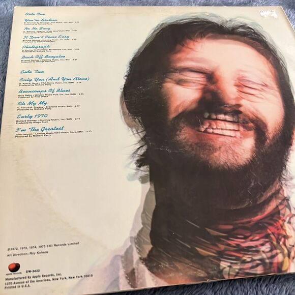 Ringo Starr ‎– Blast From Your Past LP - Picture 10 of 10